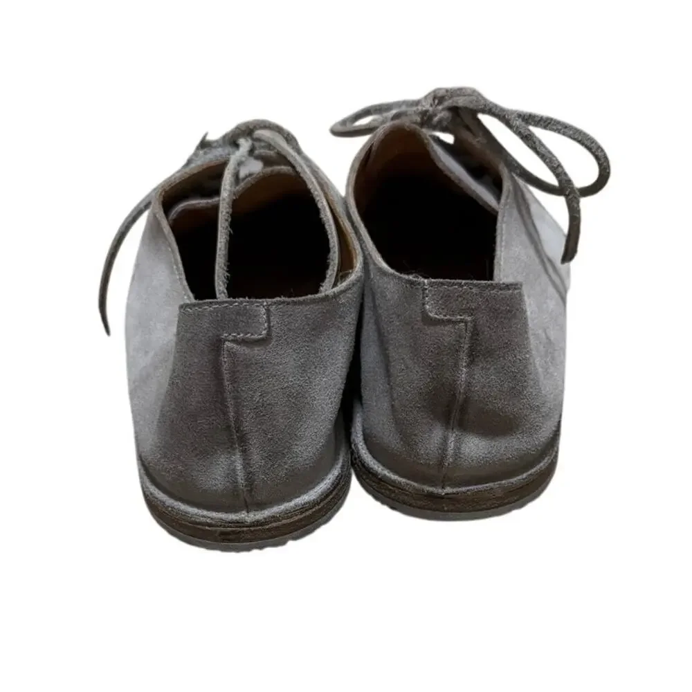 marsell Suede Strasacco Derby in Asfalto Grey Size 37 US 7 Womens